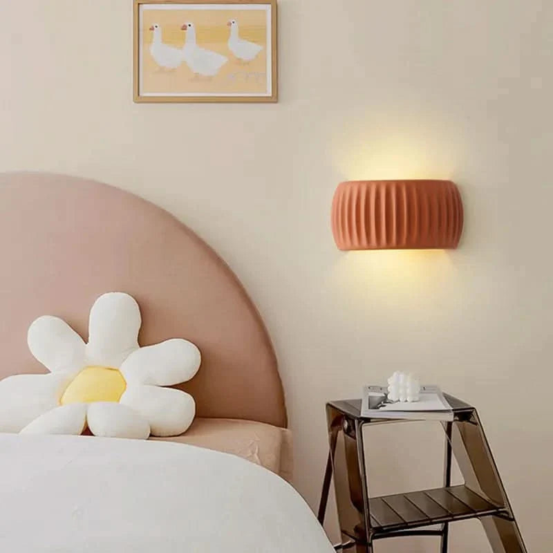 LumeResin Artistic Resin LED Wall Light