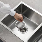 Spül sieve DrainGuard Inox | Stainless steel drain sieve for kitchen & bathroom | Catches food scraps & hair | Rust-free & durable