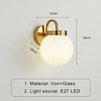 ModernWall - Scandinavian LED Wall Lamp with Glass