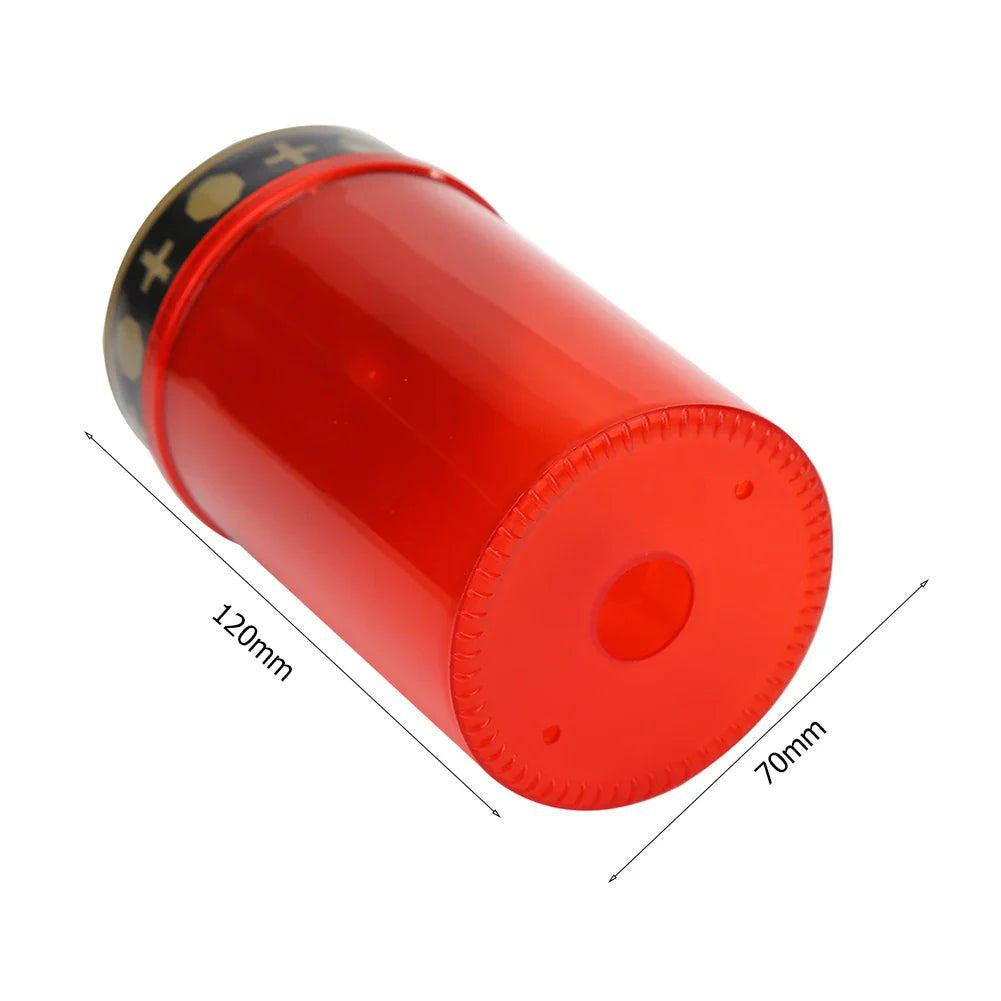 Memolux Eternis Solar Grablicht LED | Flickering Candle Look | Waterproof & Rechargeable | 12 cm High