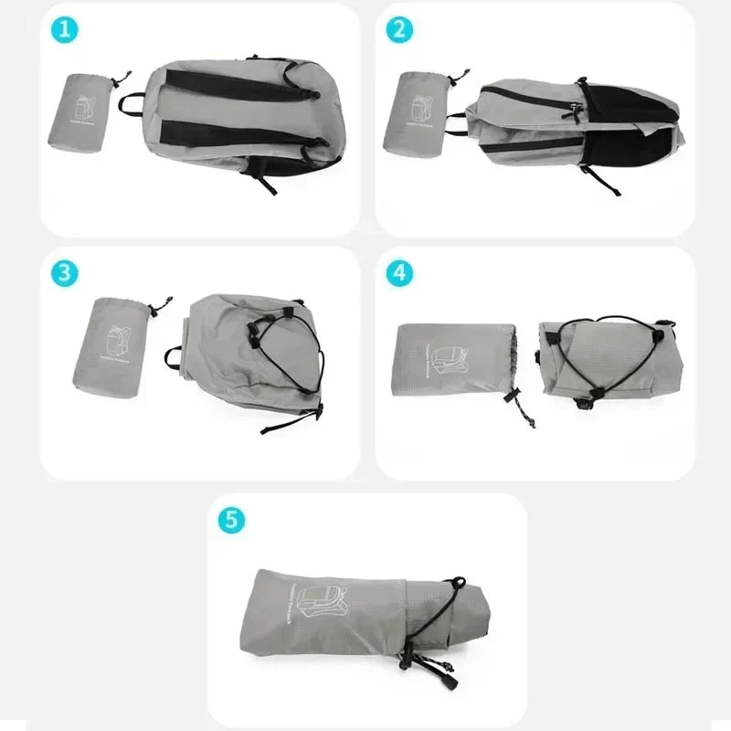 Outdoor Backpack PackLite 20 L | Ultralight & Waterproof | Foldable for Travel & Hiking