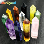 Crystal Obelisk Elaria | Natural Stone Healing Stone | For Meditation & Reiki | 4–8 cm