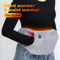 ThermaBelt Pro | Electric Heating Belt with Graphene Technology | 3-Stage Temperature Control | Hand & Waist Warmer made of Crystal Velvet | USB Powered