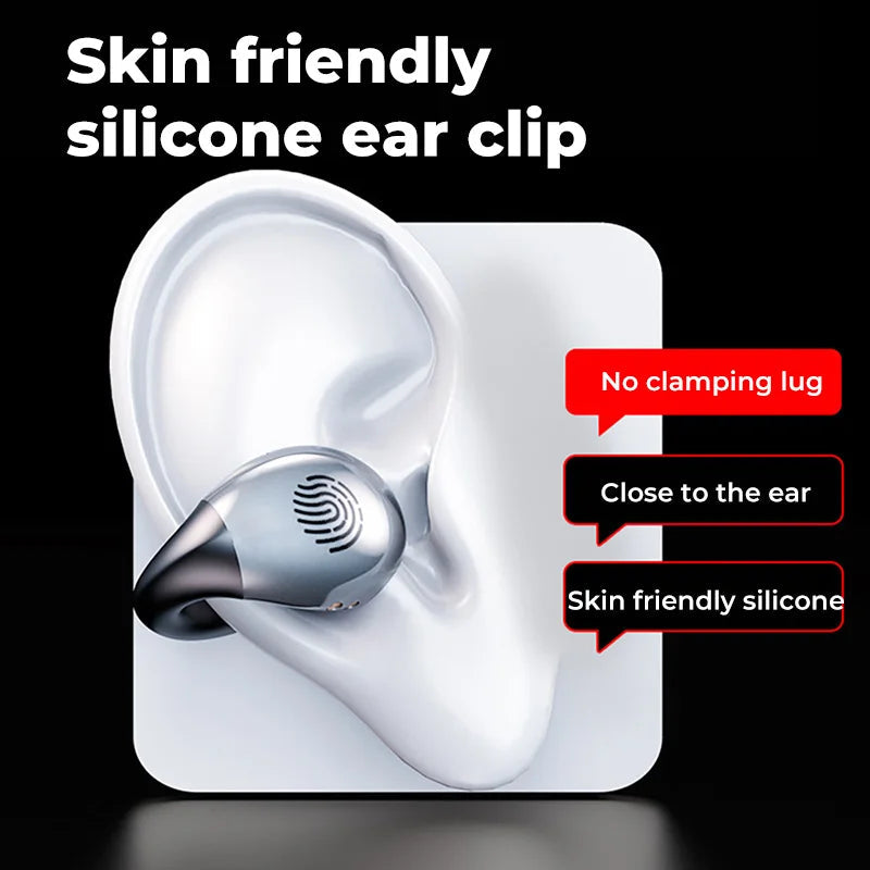 Super Lightweight Bone Conduction Bluetooth Wireless Sports Earphones Headphones