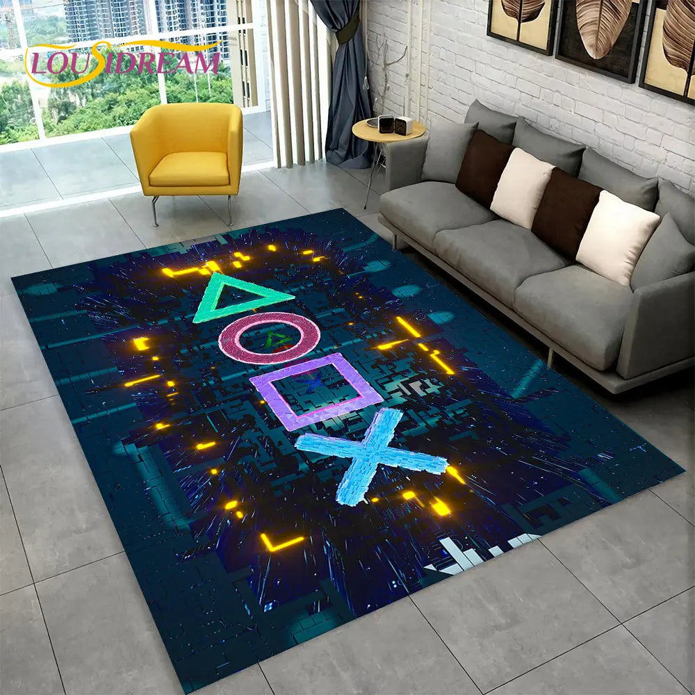 GameJoy Playmat – Soft 3D Gamepad Floor Mat for Children and Gamers
