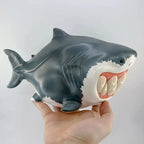 Scary Shark Bee Resin Decor