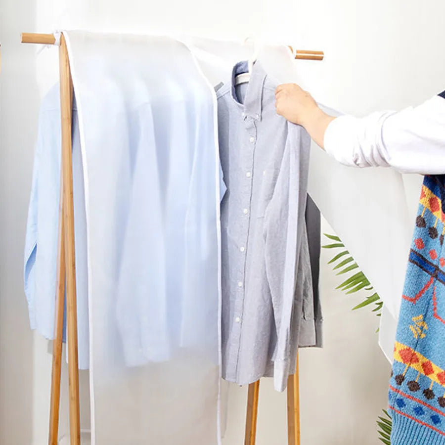 CleanCover Garment Cover PEVA | Dustproof & Waterproof | In 6 Sizes | For Suits, Dresses & Wardrobe Rails