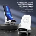 Space Chair Phone Holder Wireless Charging Station