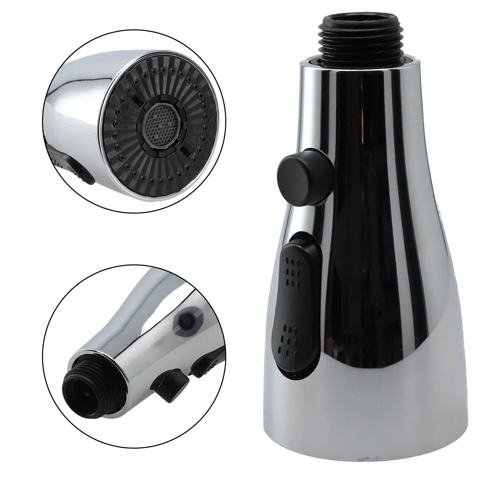 HydroFlex ProSpray – 3-way spray kitchen faucet replacement nozzle