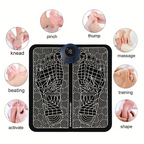 Electric Foot Massager Pad for Muscle Relaxation and Recovery