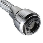 AquaFlex Steel – Stainless Steel Faucet Extension with 360° Rotation & Water Saving Function