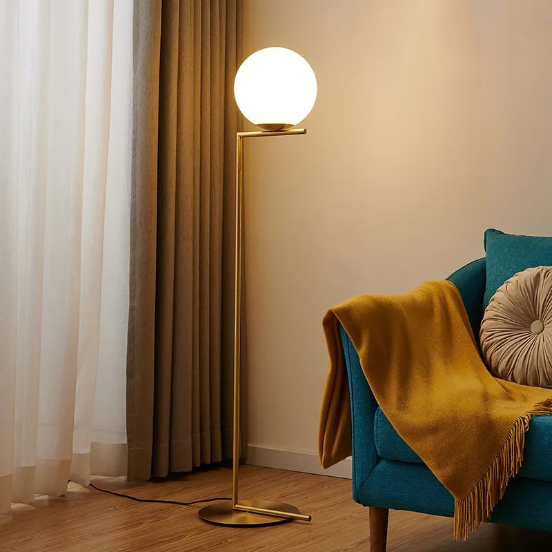Elegant Glass Lamp with Subtle Glow