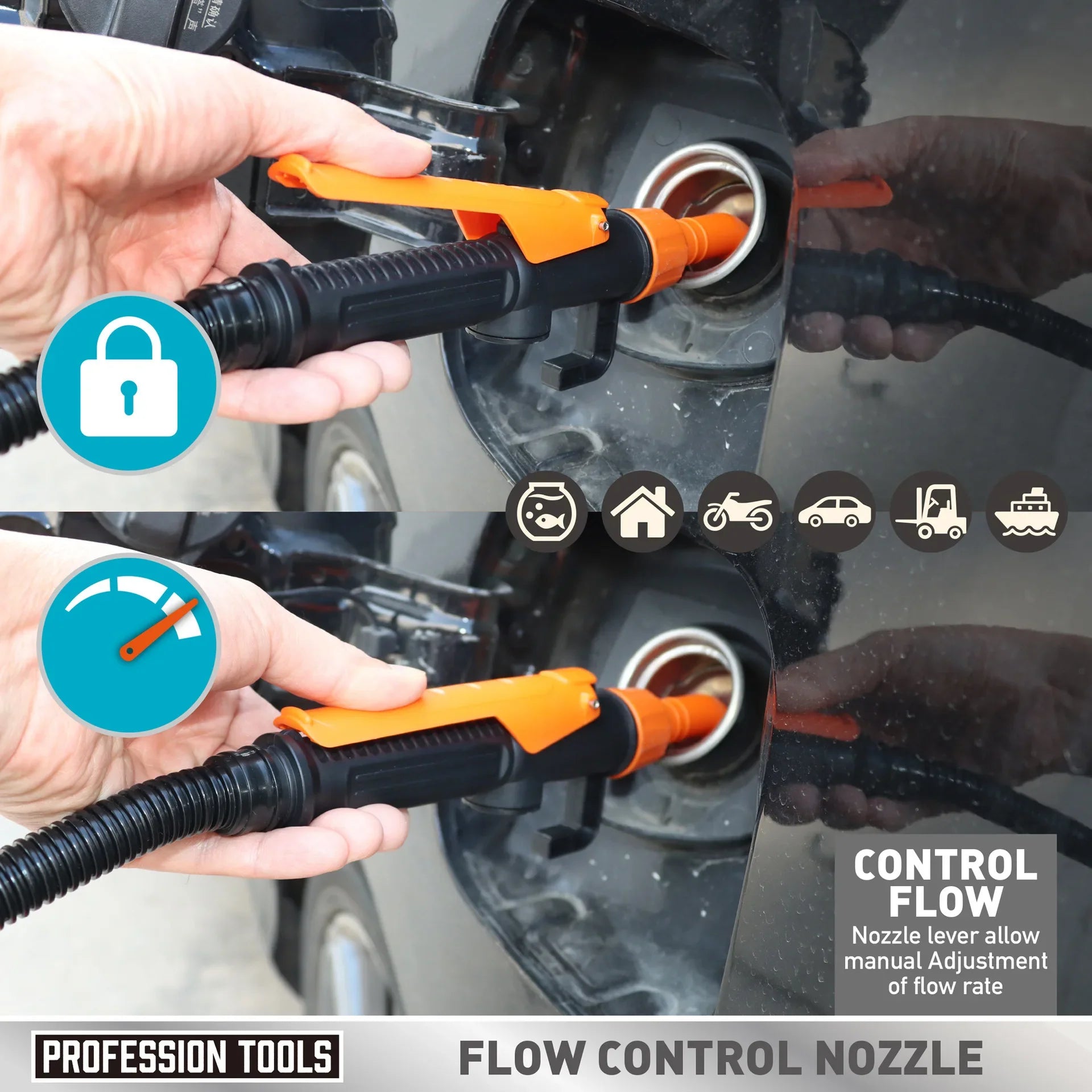 Handheld Electric Fuel Transfer Pump