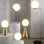 Elegant Glass Lamp with Subtle Glow