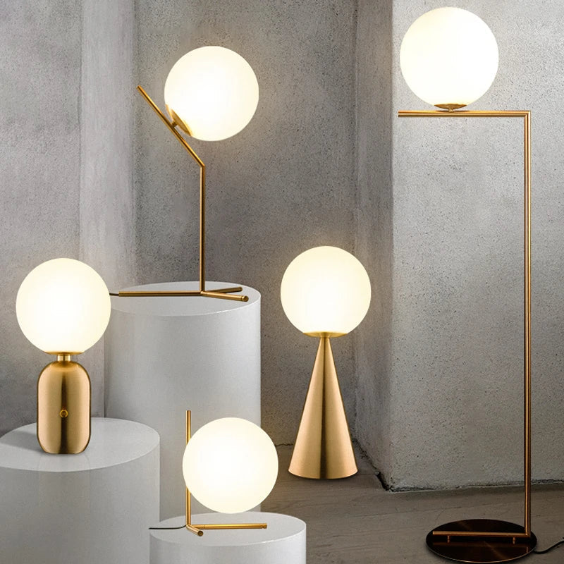 Elegant Glass Lamp with Subtle Glow