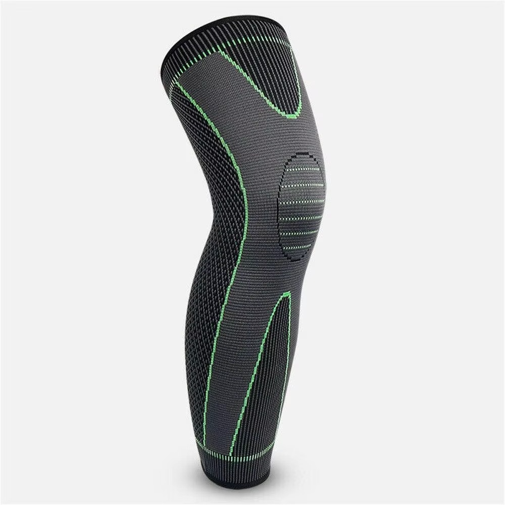 Knee Support Compression Sleeve for Full Leg Stabilization and Joint Relief