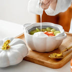 Stylish Ceramic Pumpkin Bowl for Serving Dishes