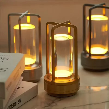 Multi-Color USB Rechargeable Portable Touch Lamp