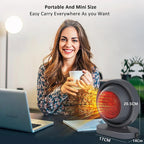 HotAir Mini PTC Heater | 380W | Overheat Protection & Constant Temperature | Portable with EU Plug