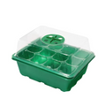 12-Cell Plastic Seedling Starter Tray for Succulent and Garden Seeds