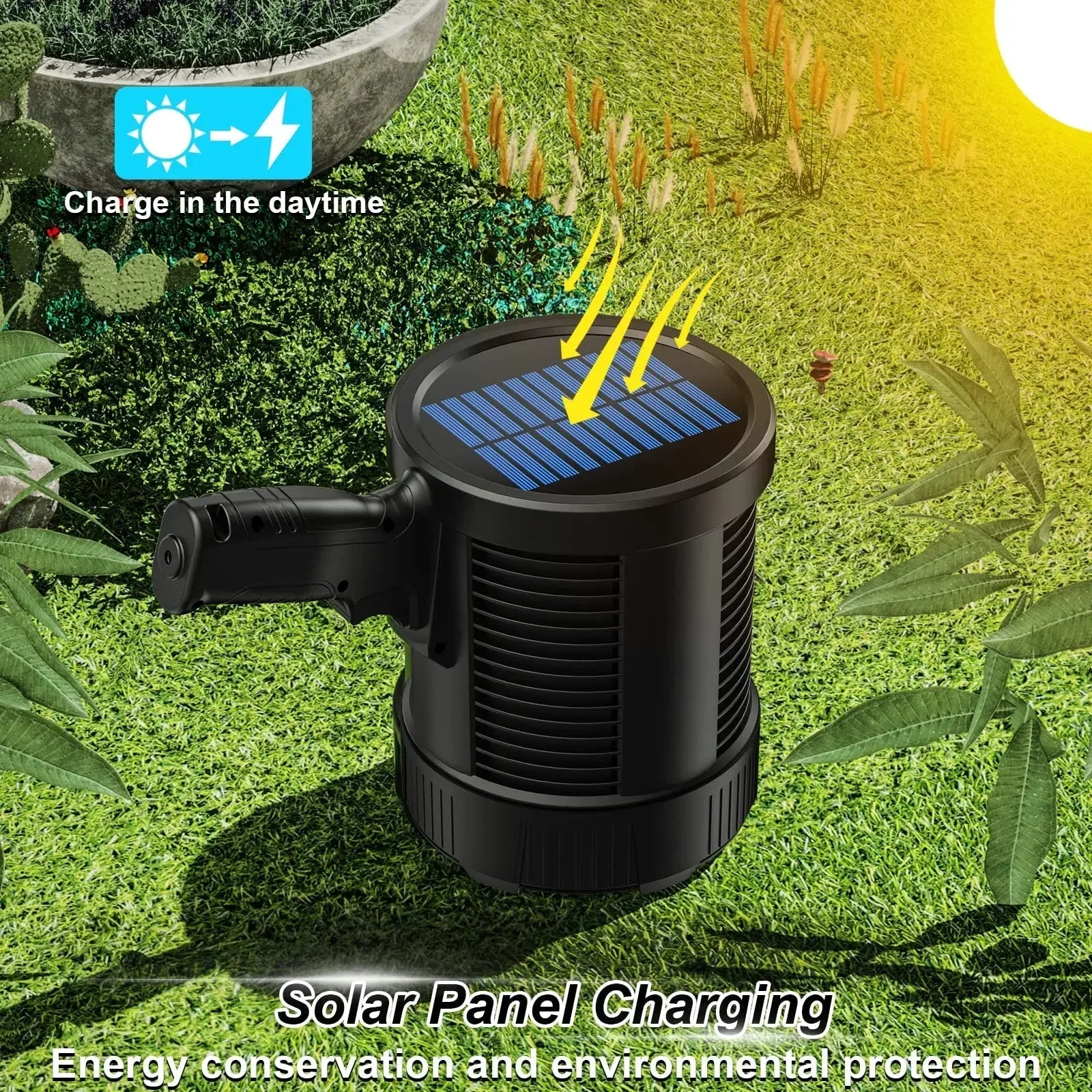 Spotlight LuminexPro 900K | 900,000 Lumens | 10,000 mAh Battery | Solar & USB Charging Function | IPX5 Waterproof