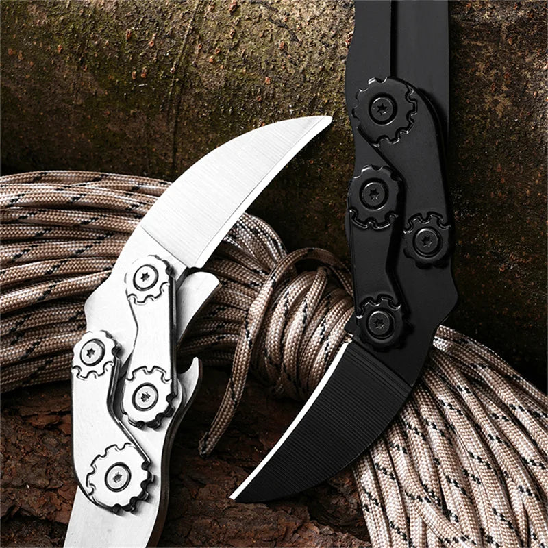 Ergonomic Handle Foldable Karambit EDC Knife