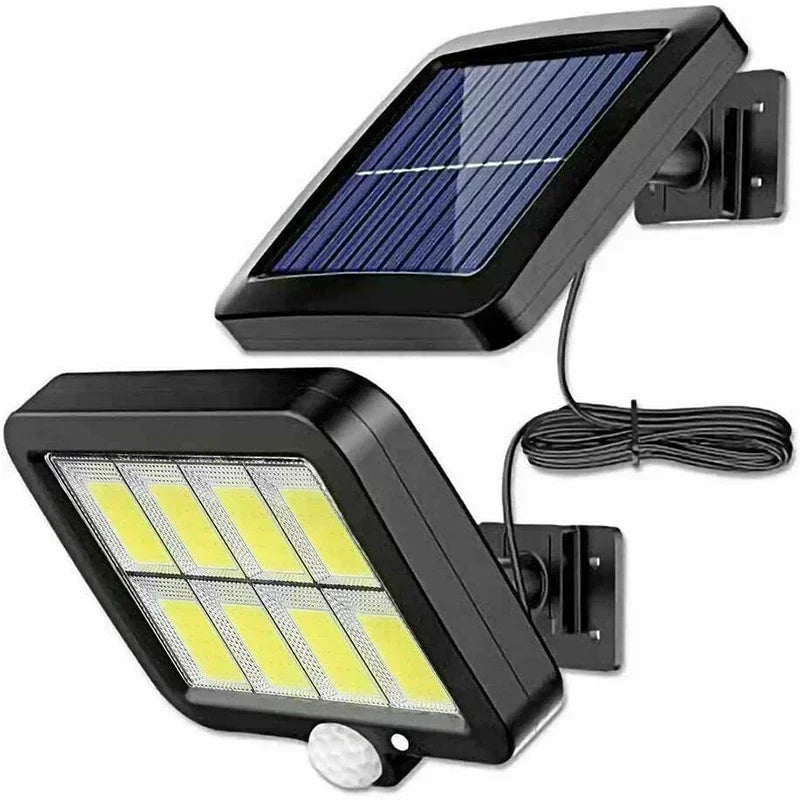 Solivor Solar Light with Motion Sensor | Wireless & Weatherproof | 3 Modes | 100 COB LEDs