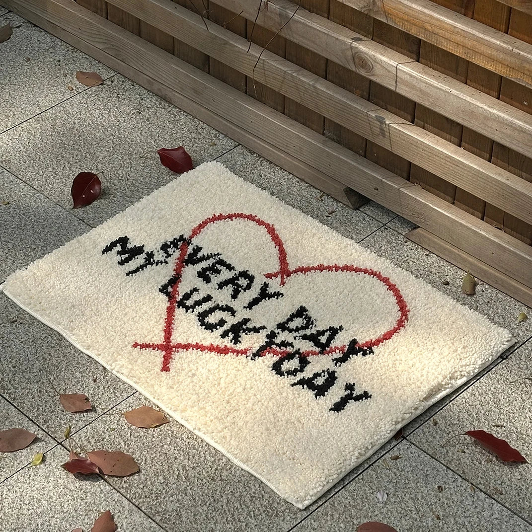 Wakey Wakey Tufted Bath Mat