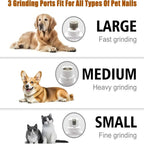 Pet Nail Grooming Tool with LED Light