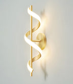 SpiralLume – Minimalist LED Wall Light with a Modern Edge