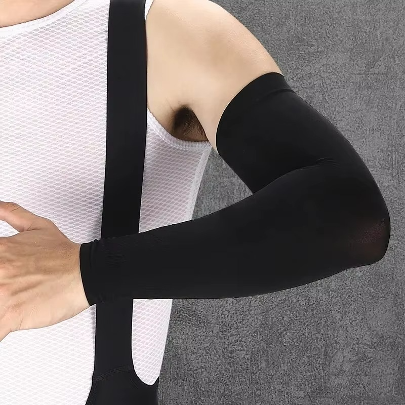 UV Protective Ice Silk Arm Sleeves for Sports & Outdoor Activities