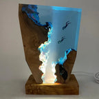 OceanDepths | Ocean Karst Diver Table Lamp