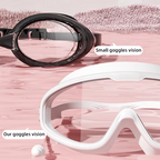 Adult Anti-Fog Swimming Goggles – Stylish UV-Protective Swim Gear with Leakproof Fit