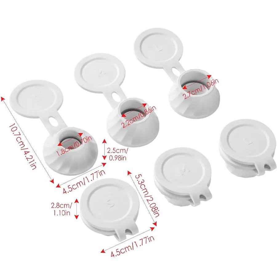 Dropfinity Bottle Caps | Leak-proof & Resource-saving | Universally Usable