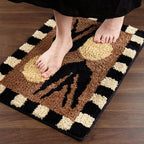 Swallowtail Fluffy Bath Mat