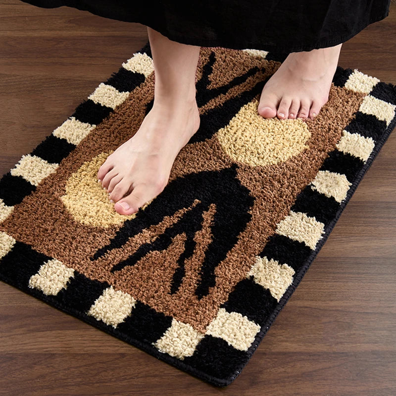 Swallowtail Fluffy Bath Mat