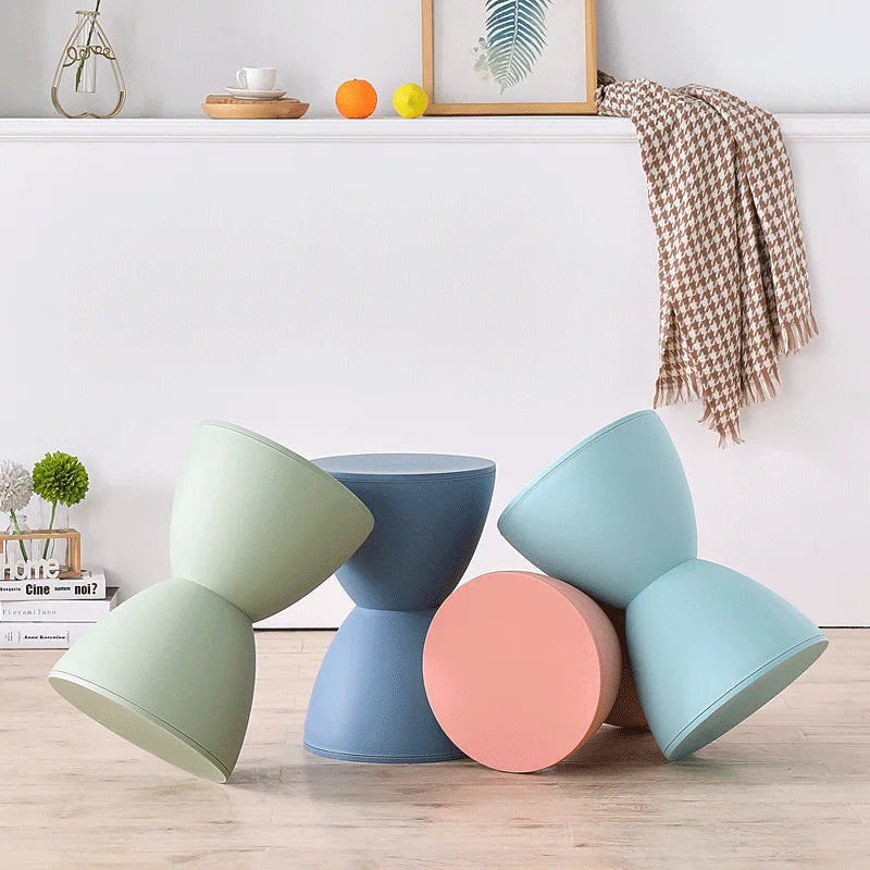 Minimalist Side Table Made of Plastic