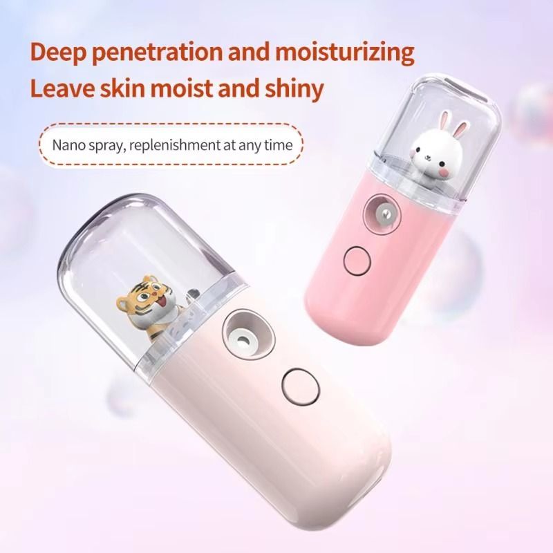 Portable Facial Mist Sprayer Rechargeable Mini Steamer for Deep Hydration