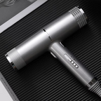 Professional High-Power Negative Ion Hair Dryer with Air Nozzle for Home and Salon Use