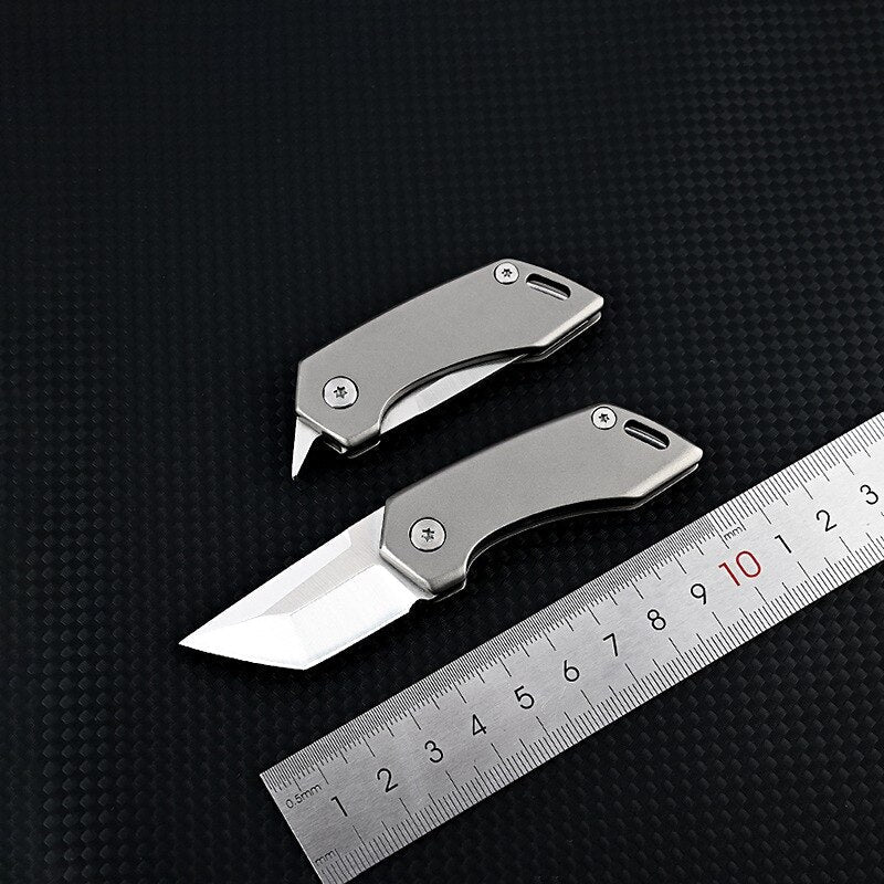 Titan-Titanium alloy Bag Keychain Knife