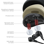 Comfortable Shock Absorbing Bike Saddle with Hollow Design, Waterproof Bike Seat for Enhanced Riding Experience