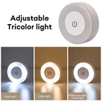 LUMORA Touch LED Night Light | USB Rechargeable | Magnetic & Stepless Dimmable | Warm & Cold Light