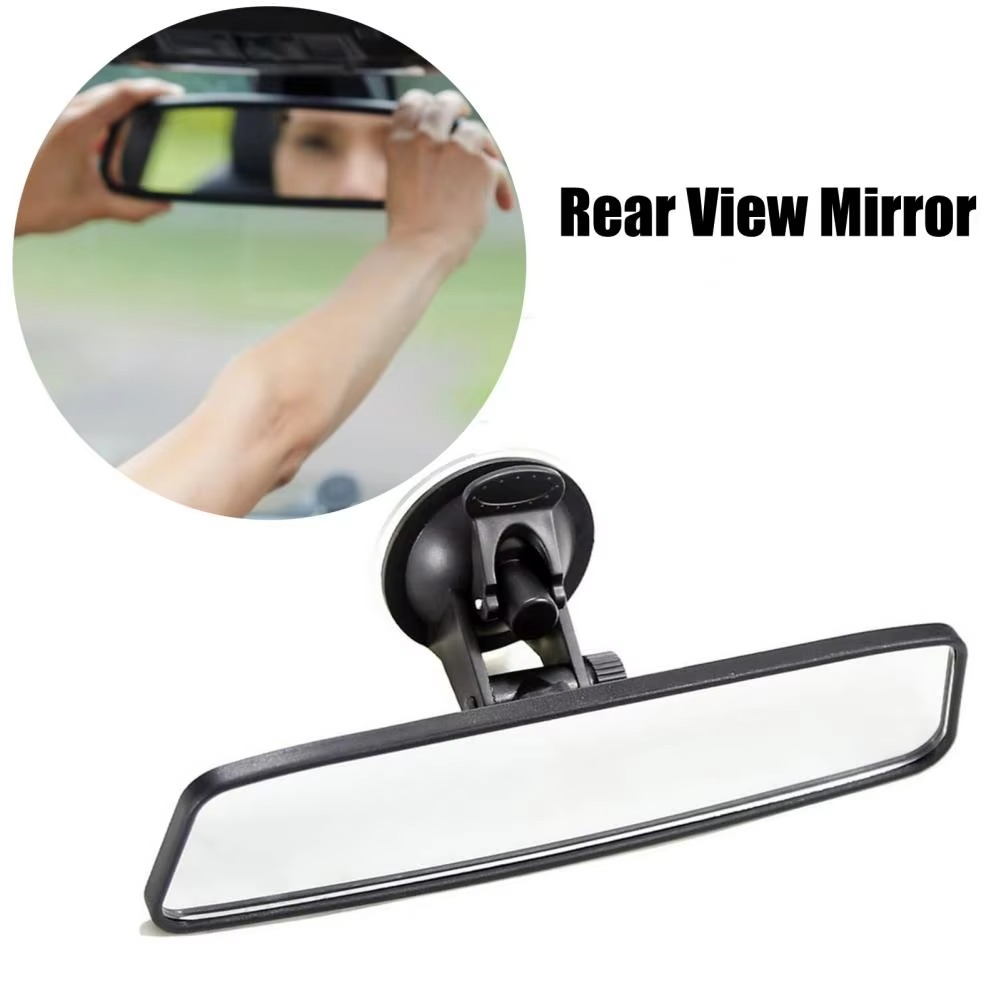 Universal High-Clarity Learner’s Rearview Mirror with Strong Suction Cup