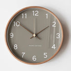 TranscendTime | Wall clock made of wood and glass