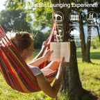 LunaRelax Hammock | Comfortable & Stable | For Garden and Outdoor