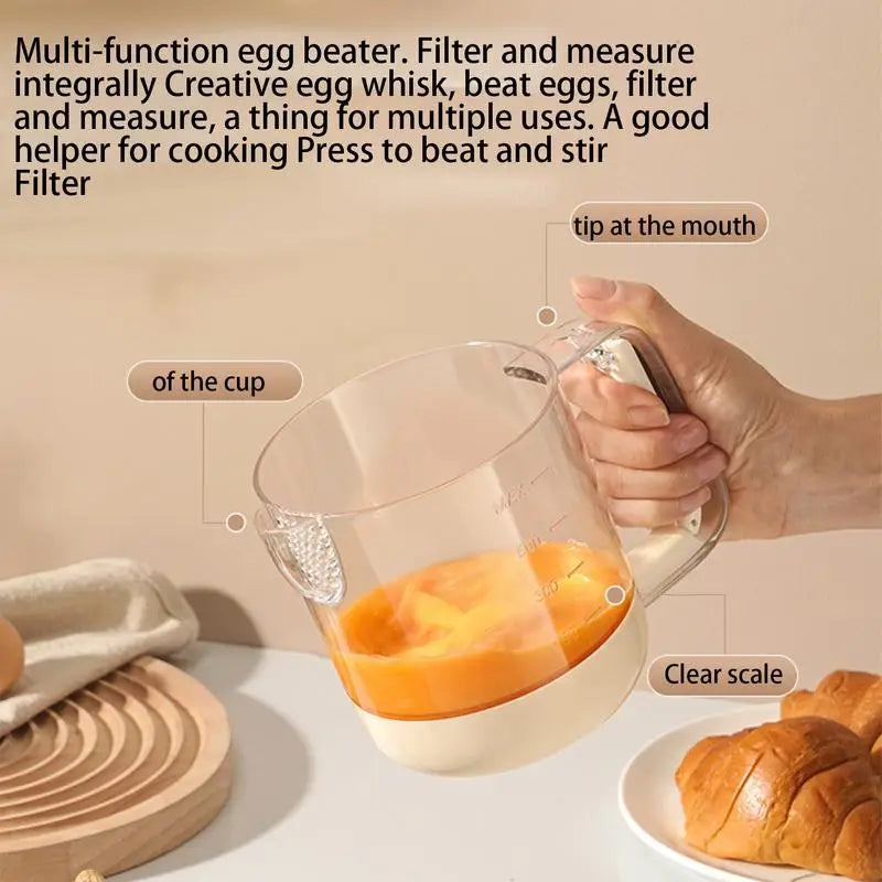 Hand-Powered Portable Egg Scrambler