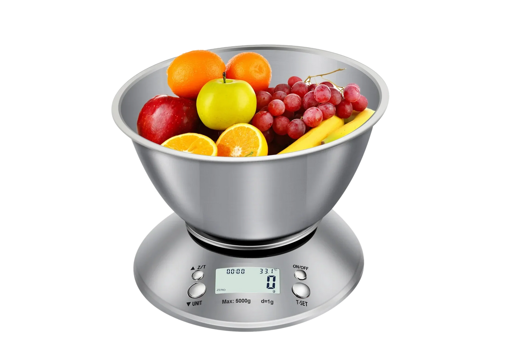 Stainless steel kitchen scale for perfect recipes!