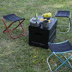 MobiloCamp Folding Stool | Ultralight & Collapsible | 262g | For Camping, Hiking & Festivals