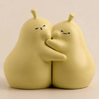 Hugging Pear Bookends