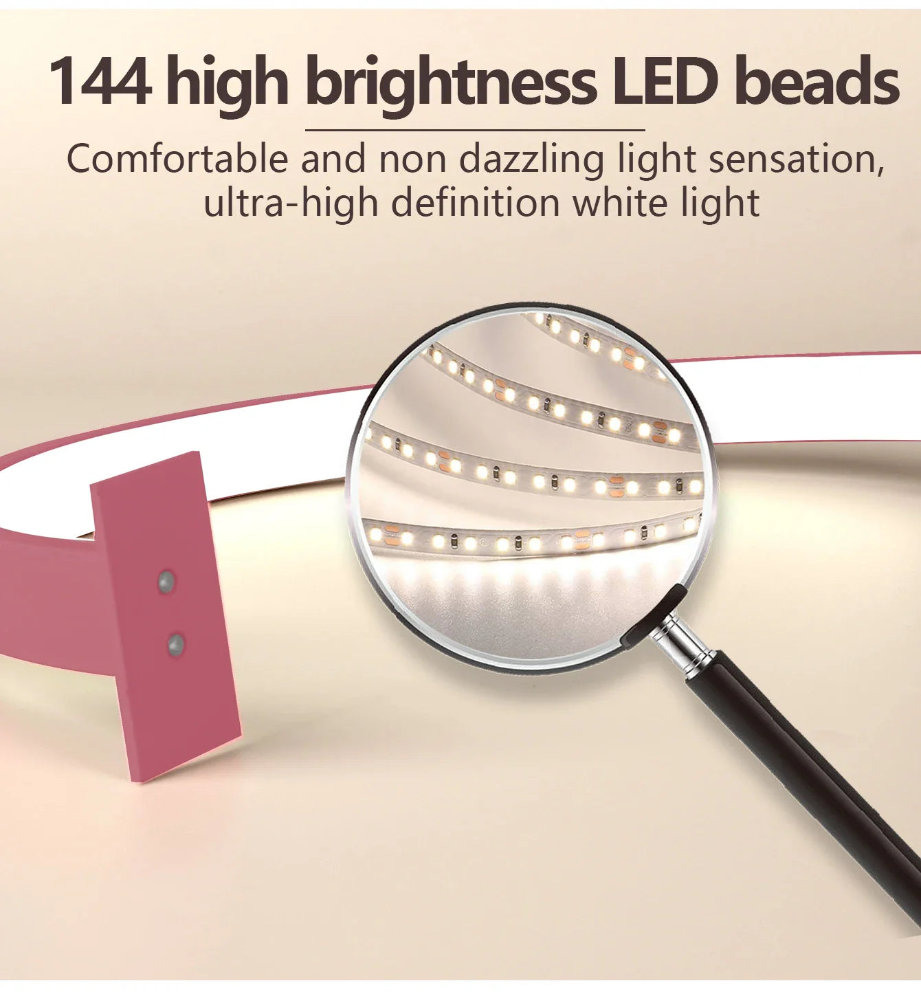 LUNAIL LED Nail Lamp | Half-Moon Design | USB | For Nail Studio & Home